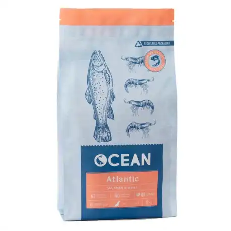 Ocean Atlantic Pienso para Perros con Salmón y Krill, 2 Kg - Ocean - Comparador de precios