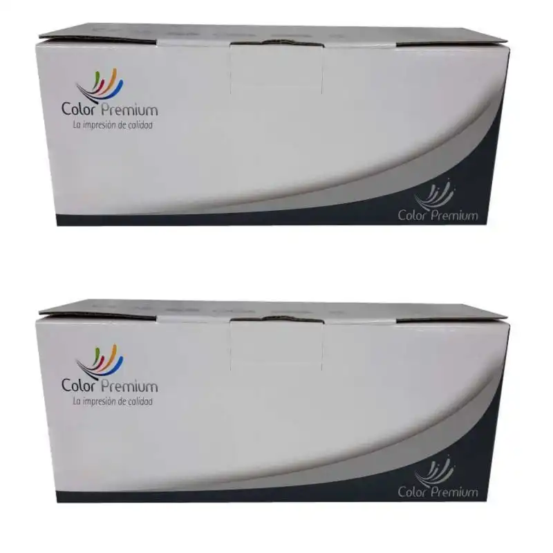 Color Premium Tóner Compatible con Brother TN2510XL Pack 2 Unidades