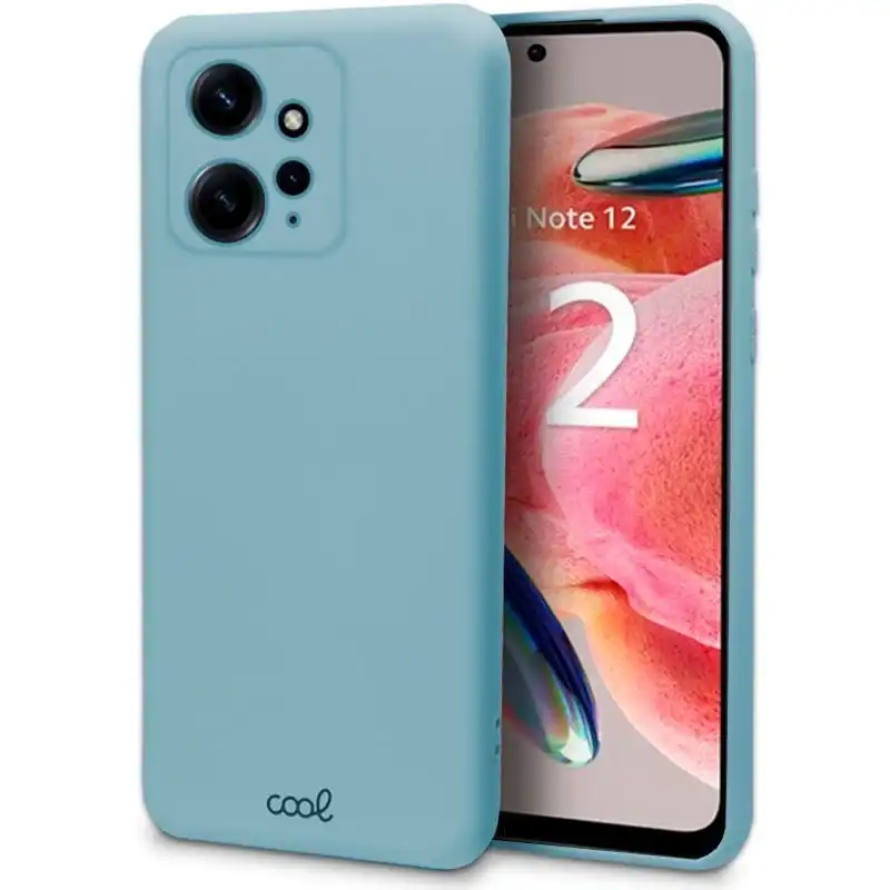 Cool Carcasa Cover Celeste para Xiaomi Redmi Note 12