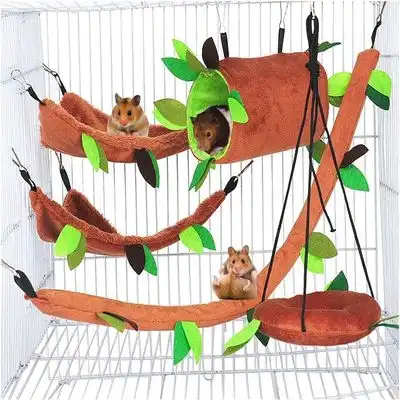 HausPets s para hámster bosque, 5 piezas, columpio, túnel, cuerda - Artículo 1 - HausPets - Comparador de precios