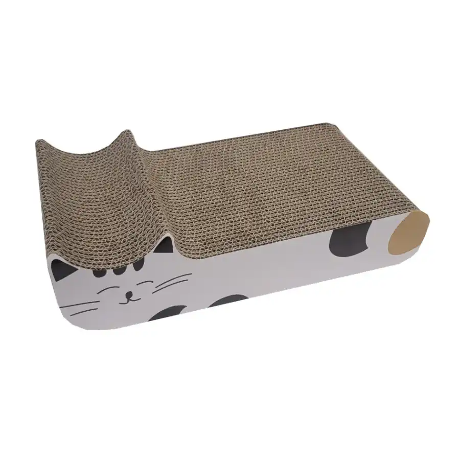 Leeby Kira tabla rascador de cartón blanco para gatos - Leeby - Comparador de precios