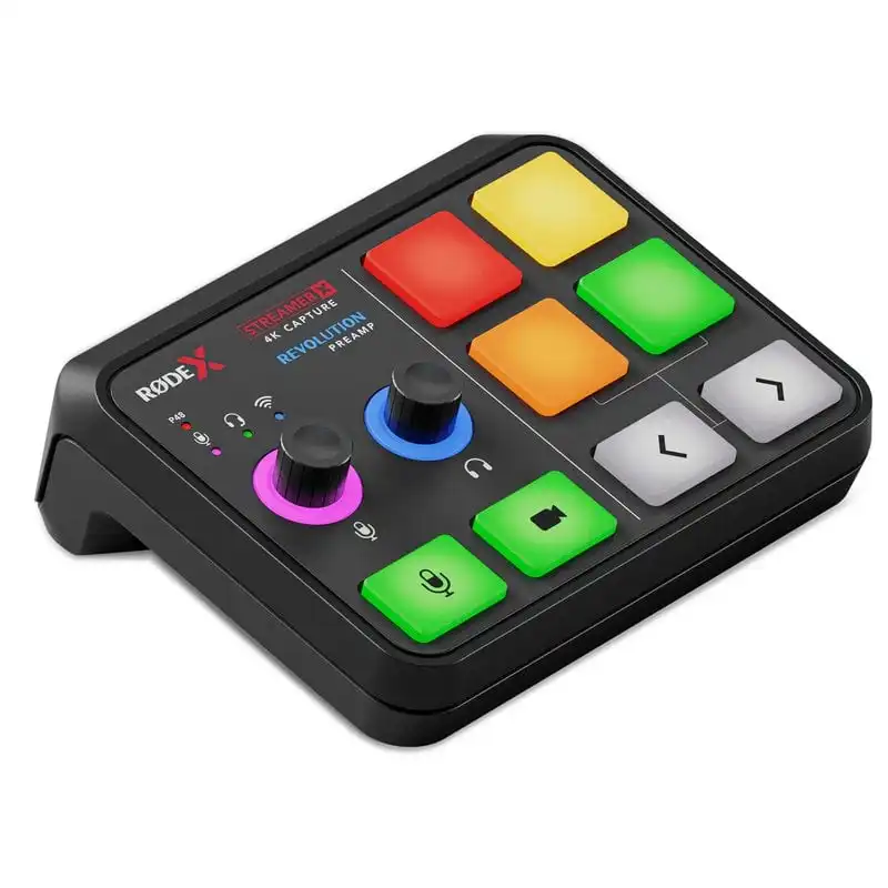 Rode Streamer X Interfaz de Audio y Tarjeta de Captura de Vídeo Compacta USB-C