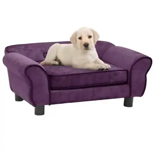 Sofá clásico para perros color Púrpura