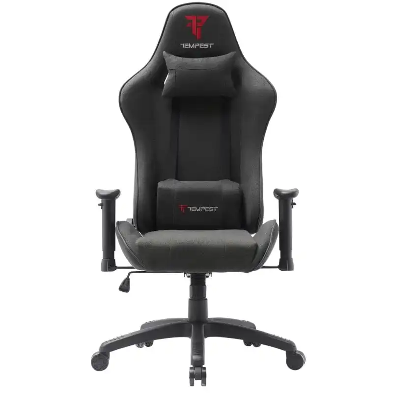Tempest Vanquish Silla Gaming Negra Tela Transpirable