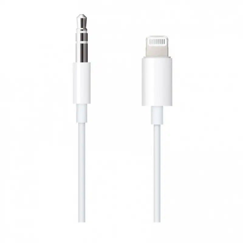 Apple Cable Lightning a Jack 3.5mm Macho/Macho 1.2m Blanco