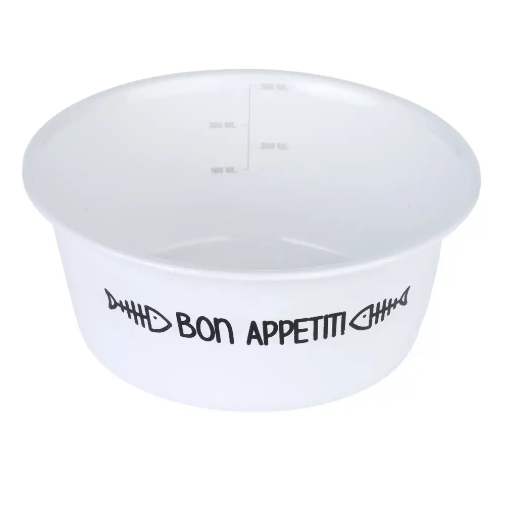 Comedero de acero inoxidable TIAKI Bon Appetit - 500 ml, 14,5 cm (Diám)