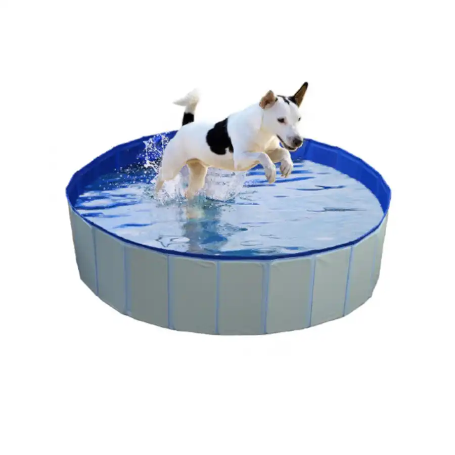 DUVO PISCINA PARA PERROS AZUL (80 x 30 CM)