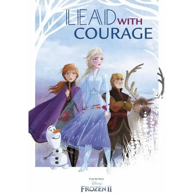 Erik Maxi Póster Disney Frozen Lead With Courage 91.5x61cm