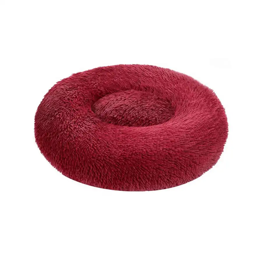 Fpets Cama roja antiestrés para perros y gatos - 50 cm x 50 cm x 26 cm - Fpets - Comparador de precios