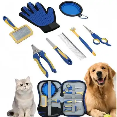 FurryFusion Kit de herramientas para el cuidado de mascotas (8 piezas) - Artículo 1 - Furry Fusion - Comparador de precios