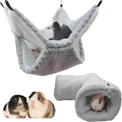 HausPets Juego 2 túneles peluche doble capa forma cerdo, pavo hámster - Artículo 2 - HausPets - Comparador de precios