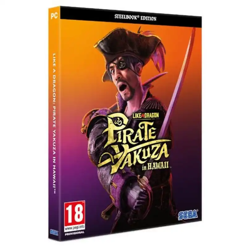 Like a Dragon Pirate Yakuza in Hawaii Steelbook Edition PC