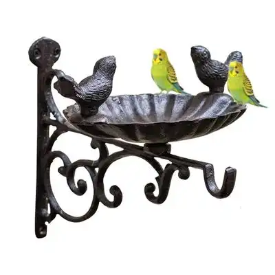 MCBOSON Gancho para pájaros de hierro fundido hecho mano decoración jardín - 1 artículo - Mcboson - Comparador de precios
