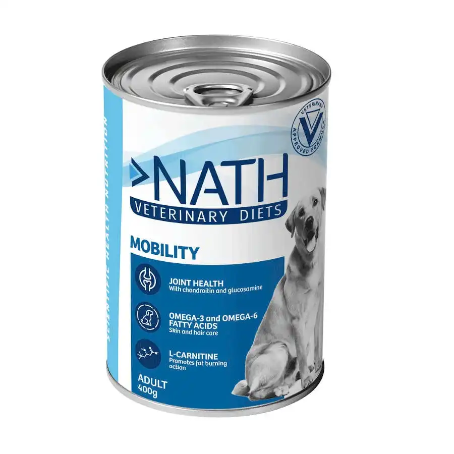 Nath Veterinary Diets Mobility Pavo y Atún lata para perros