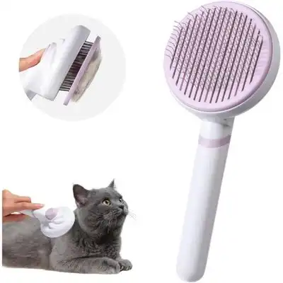 Pawffee Cepillo alisador autolimpiante, antienredos, pelo largo - 1 pieza - Pawffee - Comparador de precios