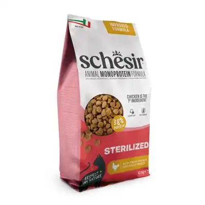 Schesir Sterilized & Light con pollo - 10 kg - Schesir - Comparador de precios