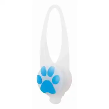 Trixie Flasher Perro, Ø2.4 Cm/8 Cm, Blanco Con Motivo