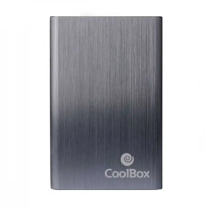 CoolBox SlimChase A-2513 Carcasa Disco Duro USB 3.1 Negro/Plata
