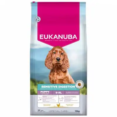 Eukanuba Special Care Sensitive Digestion Puppy con pollo y pavo - 12 kg - Eukanuba - Comparador de precios