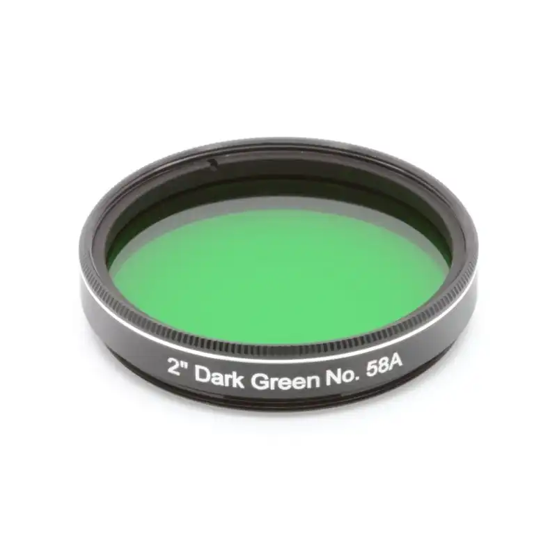 Explore Scientific Filtro 2" Verde Oscuro Nr. 58A