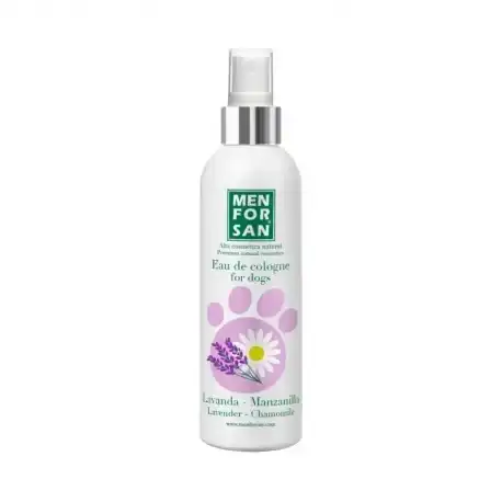 Menforsan Agua de Colonia para Perros con Fragancia a Lavanda y Manzanilla, 125 ml - Menforsan - Comparador de precios