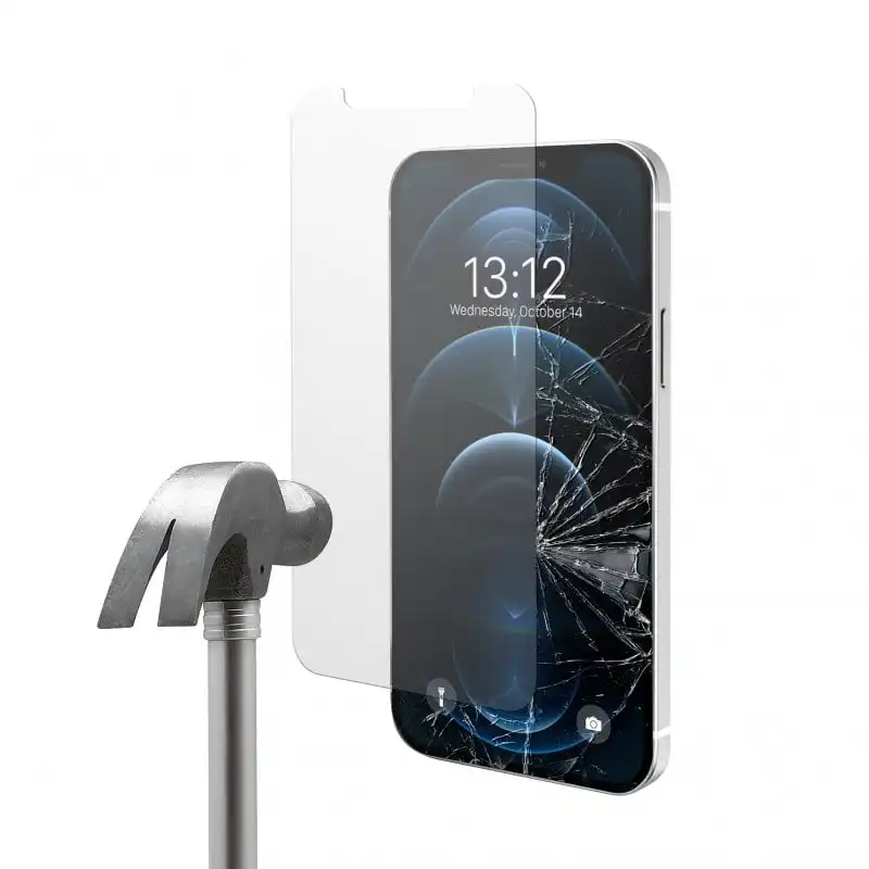 Nueboo Protector Cristal Templado para iPhone 12 Pro Max