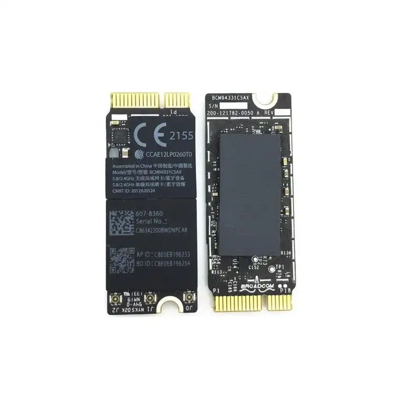 Tarjeta Wireless Ac Wifi Y Bluetooth Para Portátil Apple Macbook Pro A1398 A1425