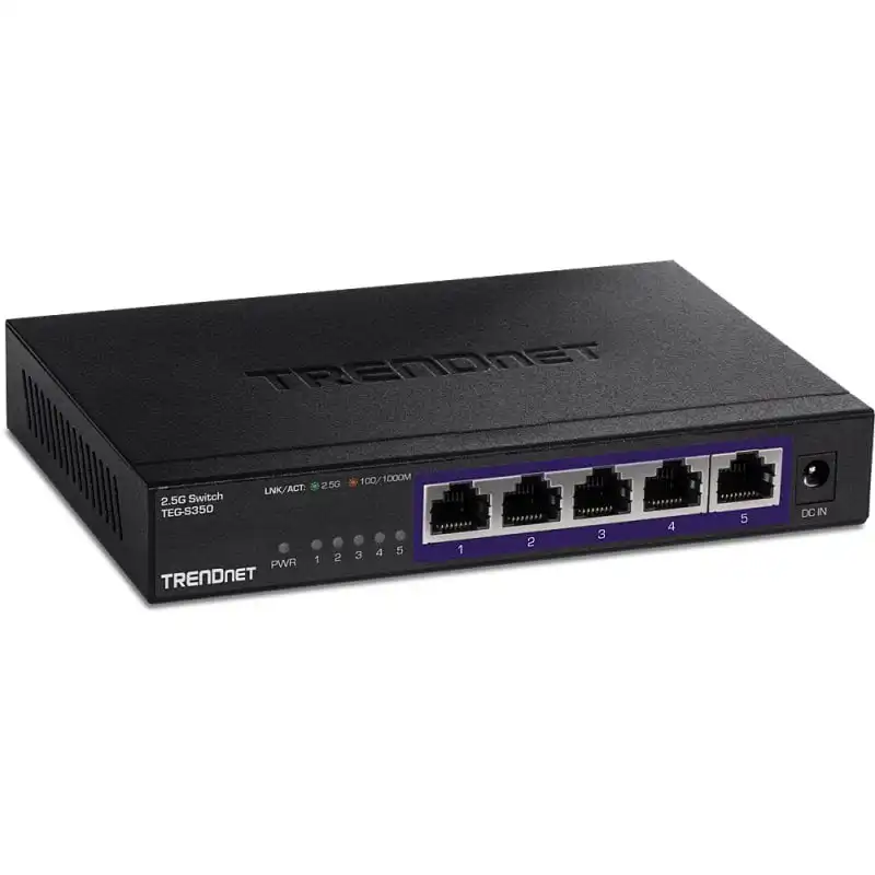 TRENDnet TEG-S350 Switch 5 Puertos Gigabit