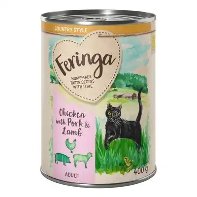 Feringa Menú Country Style 6 x 400 g - Pollo, cerdo, cordero - Feringa - Comparador de precios