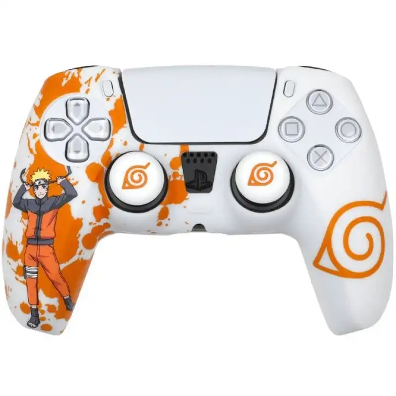 Konix Carcasa para Dualsense PS5 Naruto Blanca