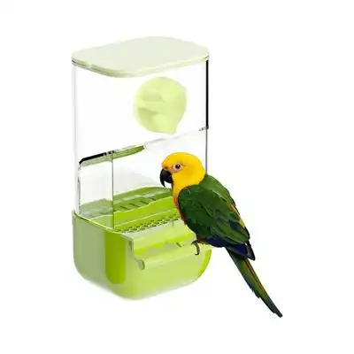 MCBOSON Percha comedero automática para loros con tapa antidispersión - 1 artículo - Mcboson - Comparador de precios