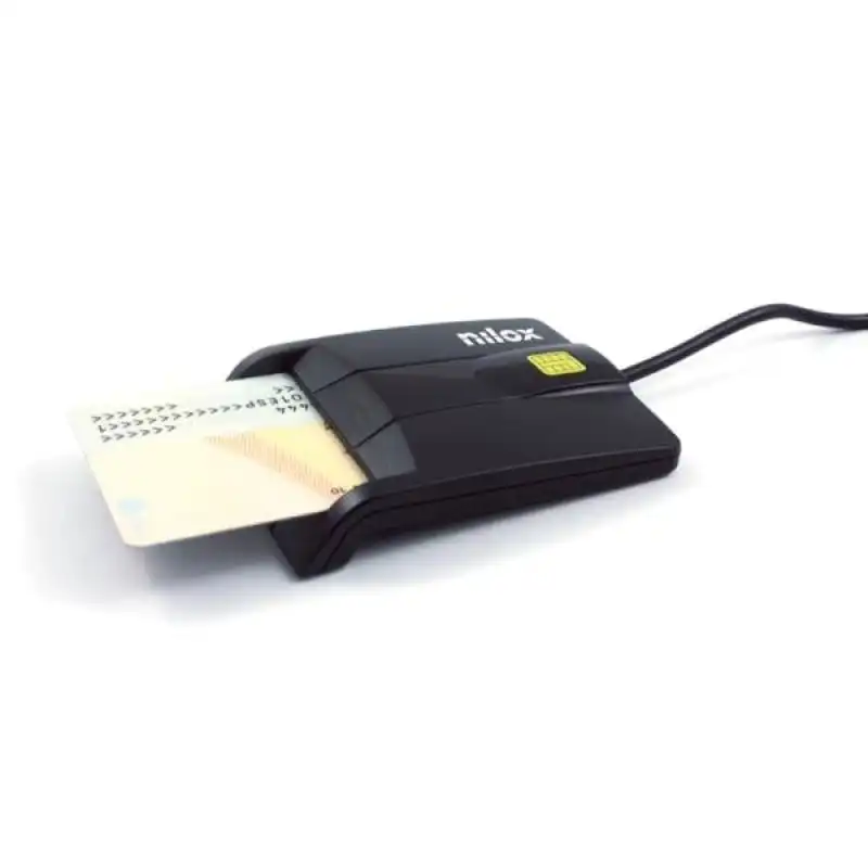 Nilox Lector DNIe USB 2.0 Negro