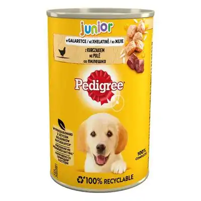 Pedigree Junior 24 x 400 g - con pollo - Pedigree - Comparador de precios