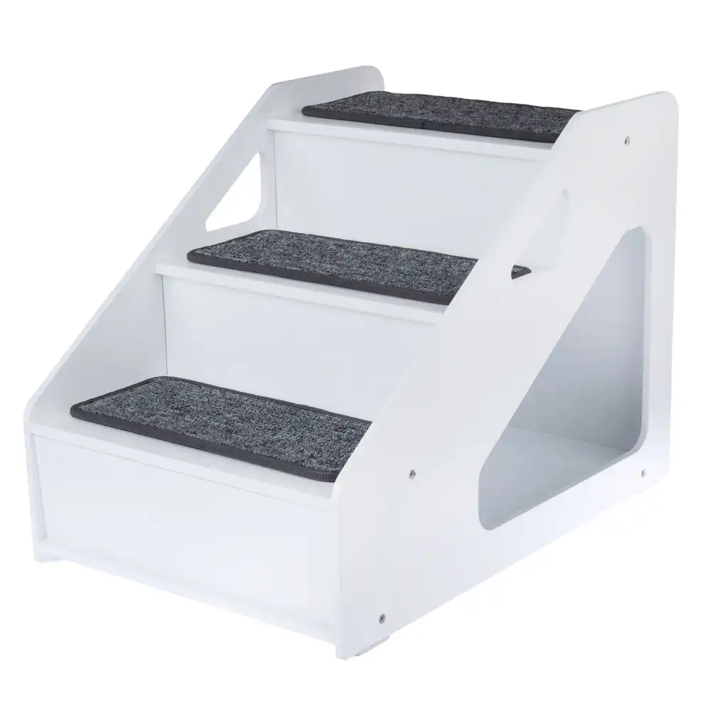 TIAKI Escaleras con refugio para mascotas - 60 x 44 x 45 cm (L x An x Al) - TIAKI - Comparador de precios