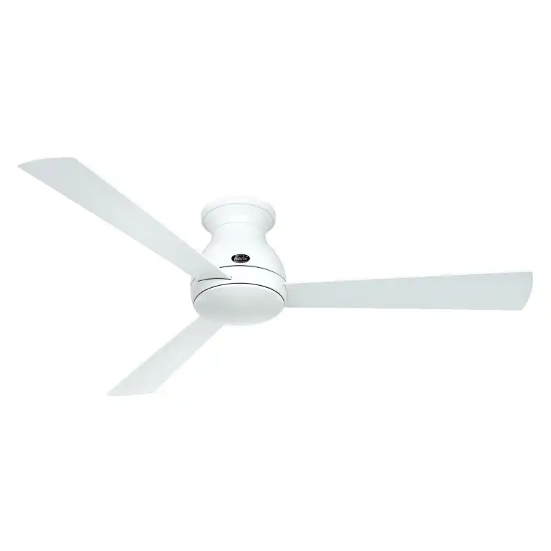 CasaFan Eco Pallas 142 WE-WE/LG Ventilador de Techo con Motor Luz Mando y Aspas Reversibles 27W