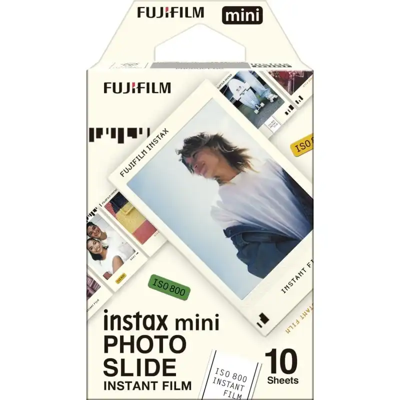Fujifilm Instax Mini Photo Slide Película Fotográfica Instantánea 10 Hojas