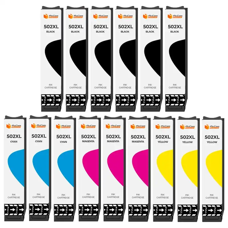 Pccom Essential Cartucho Tinta Compatible Epson 502XL Negro/Cian/Magenta/Amarillo Pack 15