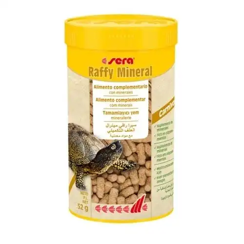 Sera Raffy Mineral alimento para reptiles