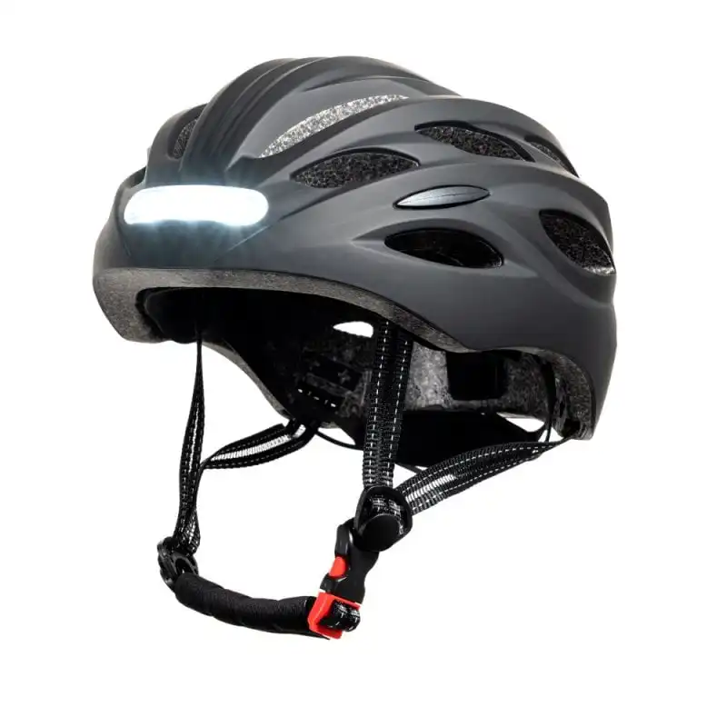 Youin MA1017 Casco MTB con LED Frontal y Trasera Talla L 58-61cm