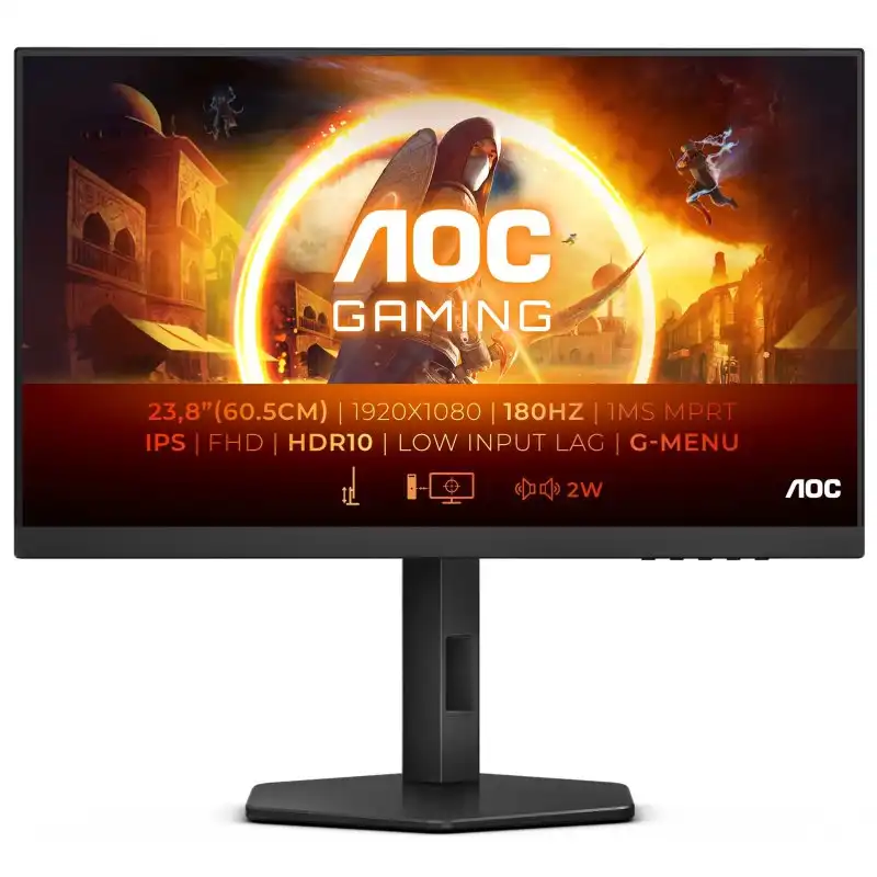 AOC 24G4X 23.8" LED Fast IPS FullHD 180Hz G-Sync Compatible