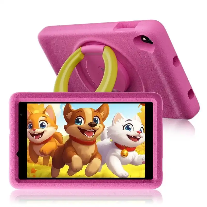 Blackview Tab A5 Kids 8" 4G 3/64GB Tablet para Niños con Funda Protectora Rosa