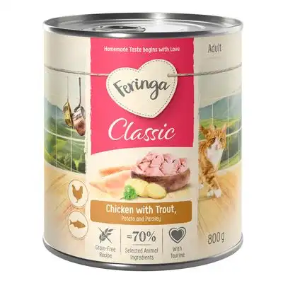 Feringa Classic Meat Menu 6 x 800 g - Trucha y pollo - Feringa - Comparador de precios