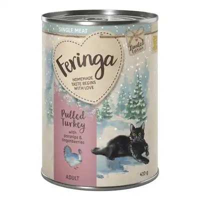 Feringa Single Meat Menú de invierno pavo con chirivía - Edición limitada 6 x 410 g - Feringa - Comparador de precios