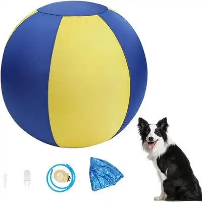 HausPets Pelota hinchable gigante de 45 cm – Doble capa de Oxford+PVC - Pelota Oxford+PVC de 45 cm - HausPets - Comparador de precios