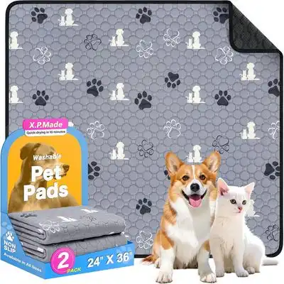 IntiMeg Juego de 2 almohadillas lavables para perros - 2 unidades - IntiMeg - Comparador de precios