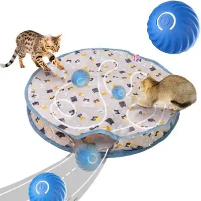 MCBOSON Circuito de juego para gatos con pelota - Artículo 1 - Mcboson - Comparador de precios