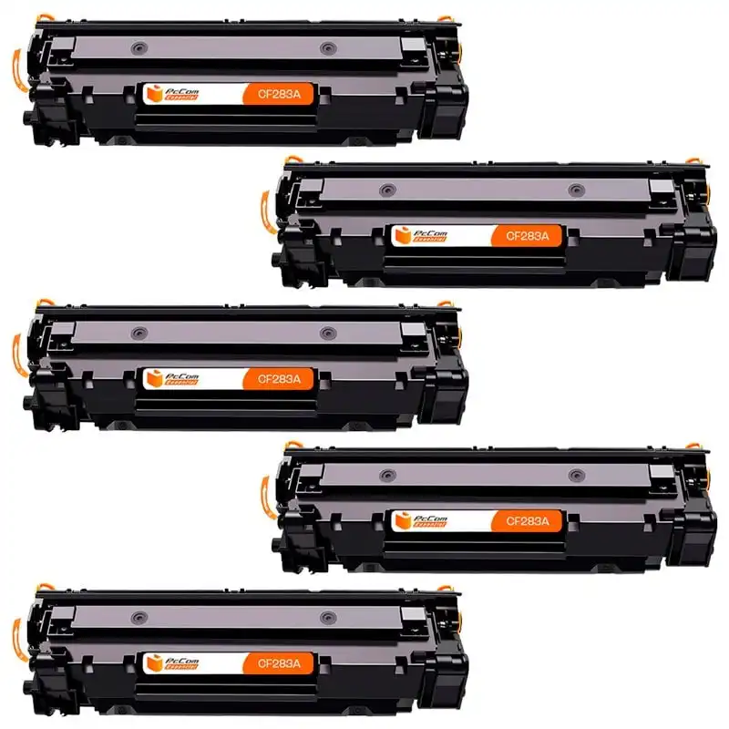 Pccom Essential HP CF283a Tóner Compatible Negro Pack 5
