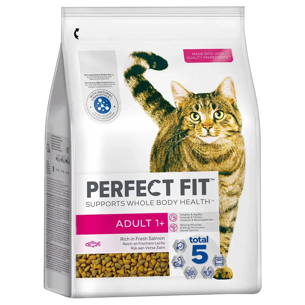 Perfect Fit Adult 1+ rico en salmón - 2,8 kg