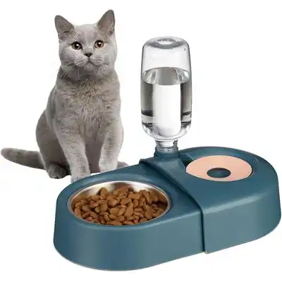 UAMLY Dispensador de comida y agua para gatos - 1 pieza - Uamly - Comparador de precios