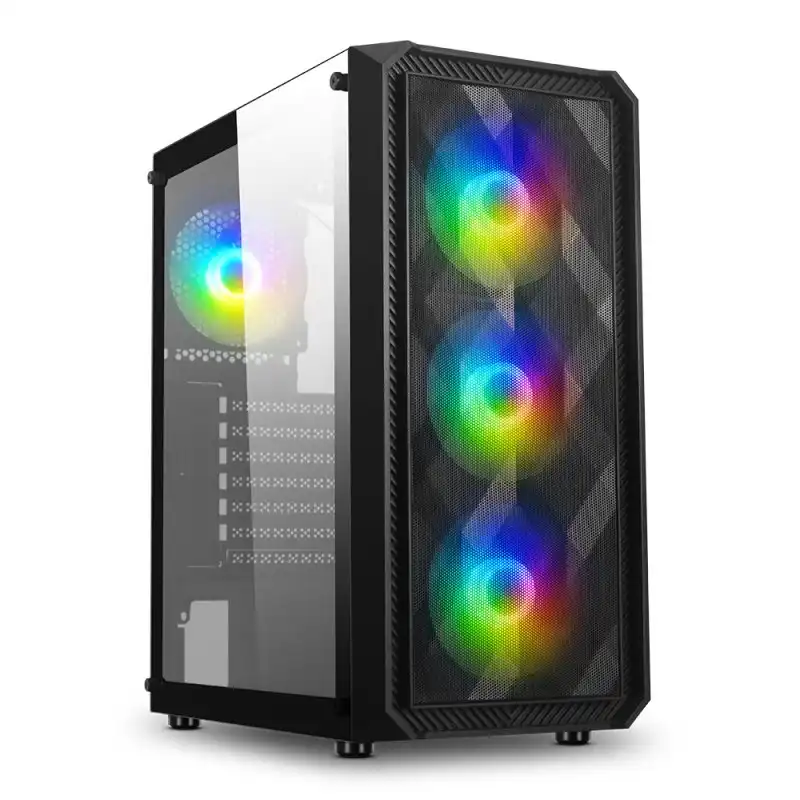 1Life C:Glare Torre E-ATX RGB Negra